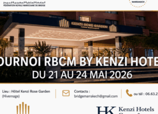 Le Royal Bridge Club Marrakech réunit ses joueurs au Kenzi Rose Garden Le Royal Bridge Club Marrakech réunit ses joueurs au Kenzi Rose Garden
