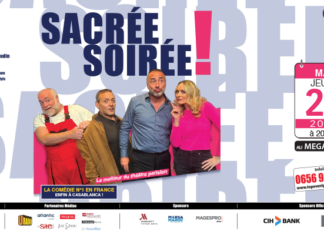 Sacrée Soirée ouvre la 15e édition des Théâtrales à Casablanca Sacrée Soirée ouvre la 15e édition des Théâtrales à Casablanca