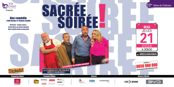 Sacrée Soirée ouvre la 15e édition des Théâtrales à Casablanca