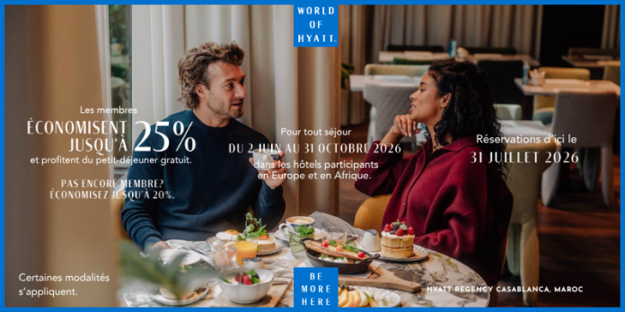 Hyatt Regency Casablanca dévoile son offre estivale 2026