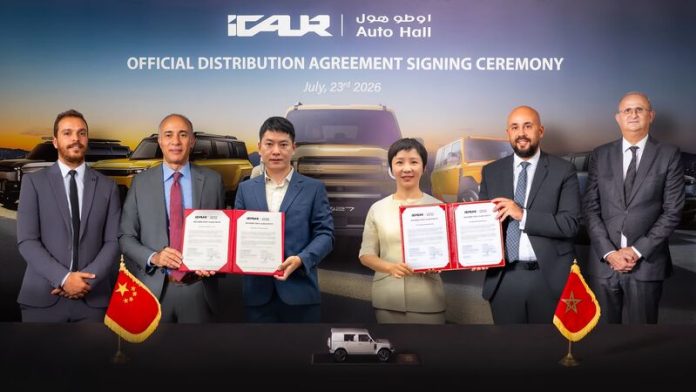 Auto Hall prépare l’arrivée au Maroc des SUV électrifiés iCAUR