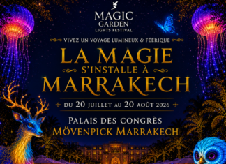 Magic Garden Festival pose ses lanternes à Marrakech Magic Garden Festival pose ses lanternes à Marrakech
