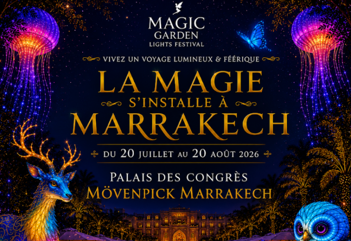 Magic Garden Festival pose ses lanternes à Marrakech