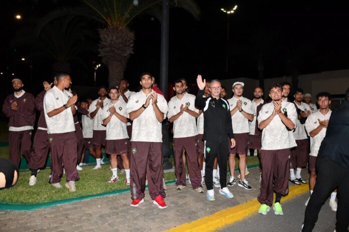 Les Lions de l'Atlas de retour au Maroc